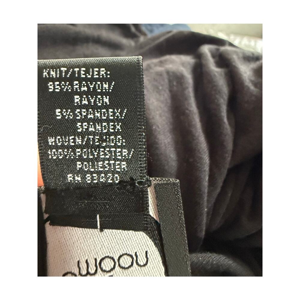 August Moon Light Weight Black Cardigan Size Large - Picture 6 of 6